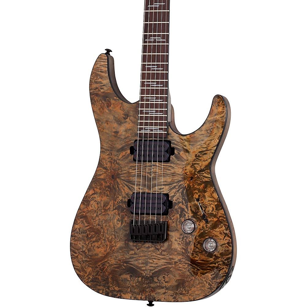 Schecter 2451 Omen Elite 6 Guitar, Rosewood Fretboard, Charcoal Finish