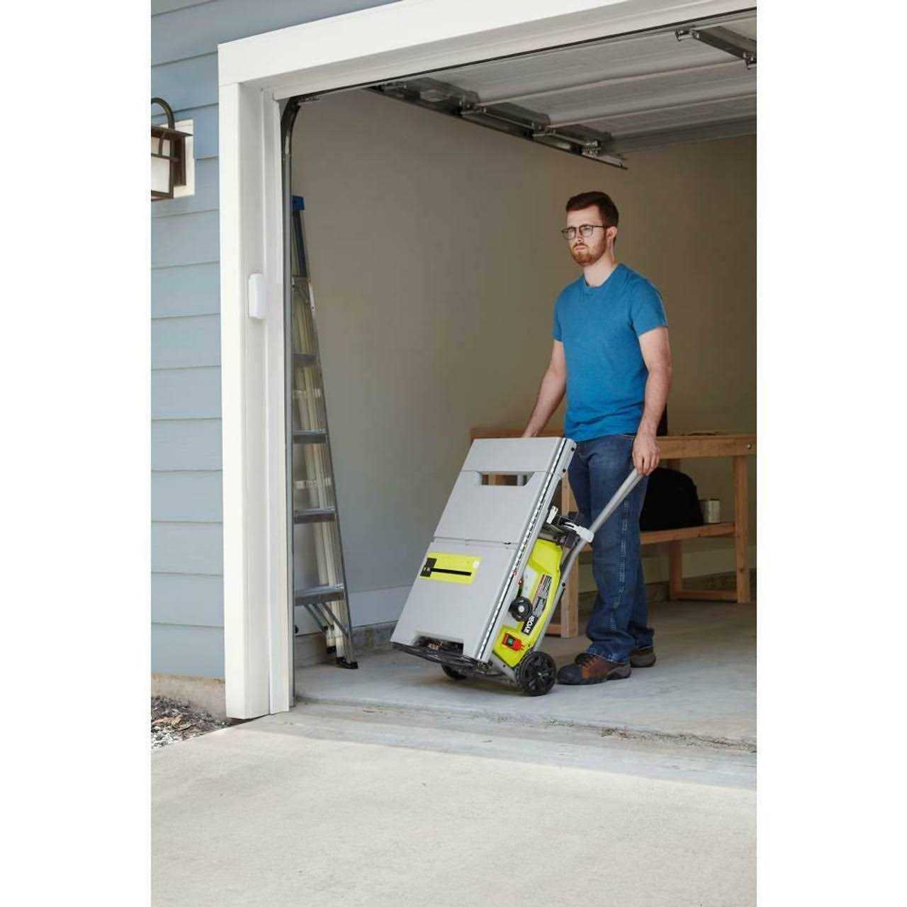 RYOBI 15 Amp 10 in. Expanded Capacity Table Saw With Rolling Stand - Shop Hardware Tools Online Store