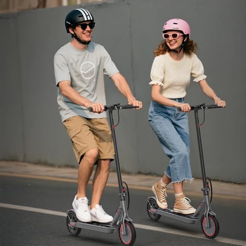 Electric Scooter for Kids 10+, 350W Motor, Max 12Miles Long Range, 19 MPH Max Speed, 8.5" Solid Tire