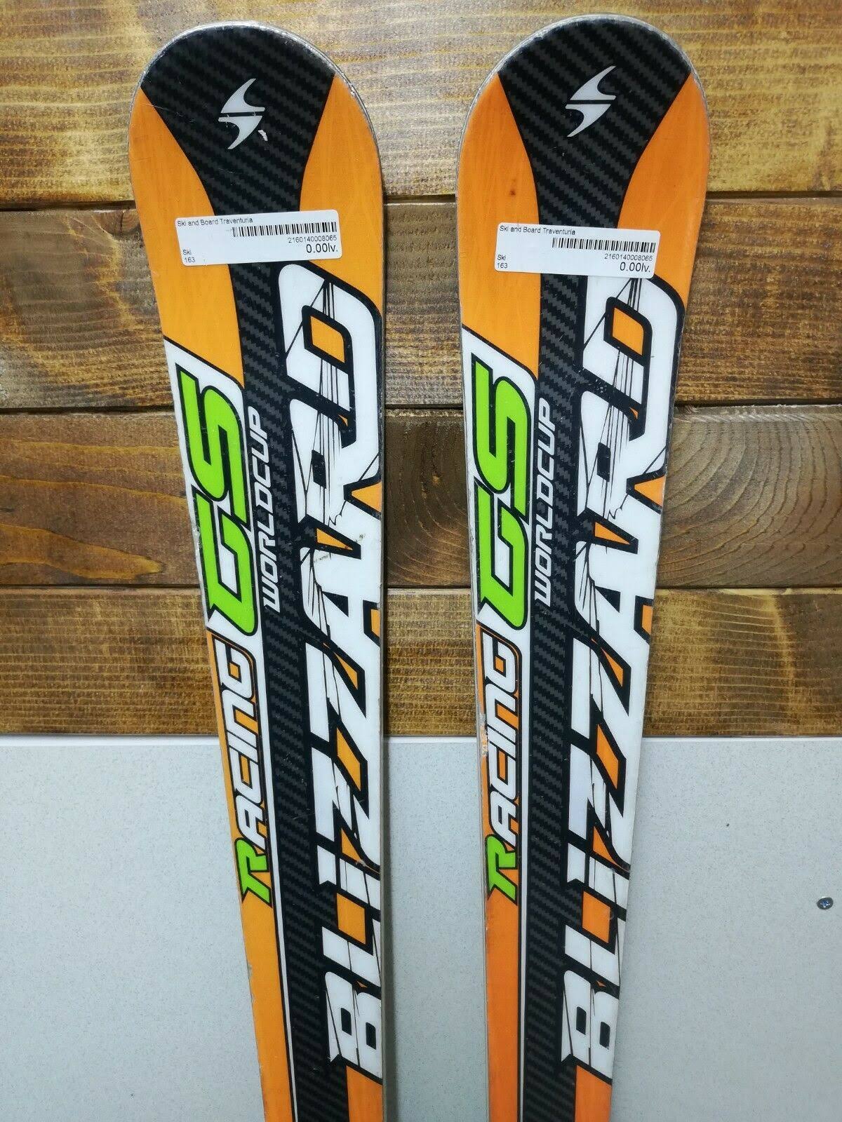 Blizzard Racing GS World Cup 163 cm Ski + Marker 10 Bindings Winter Sport FIS
