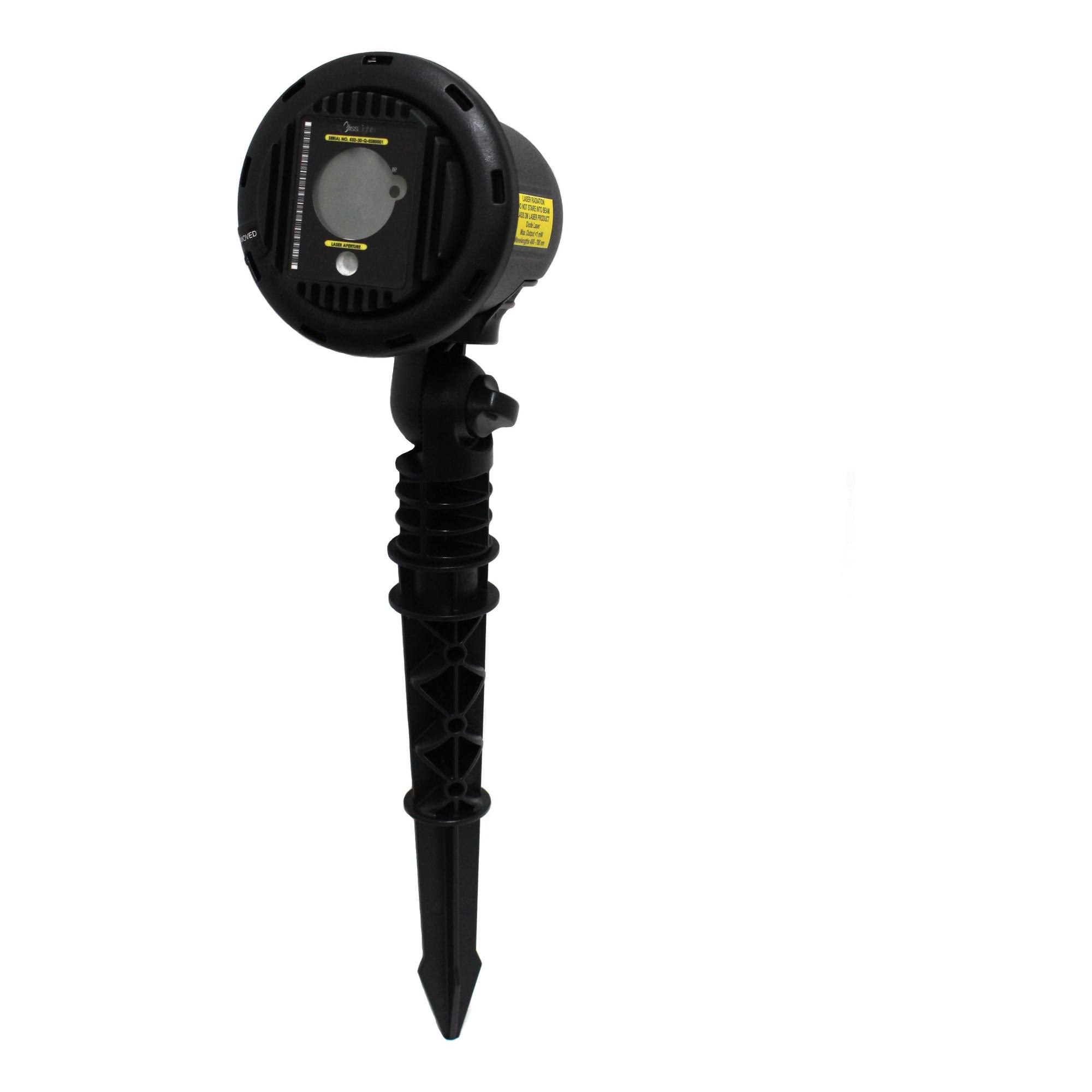 BlissLights Green Laser with 16 Color LED Projector