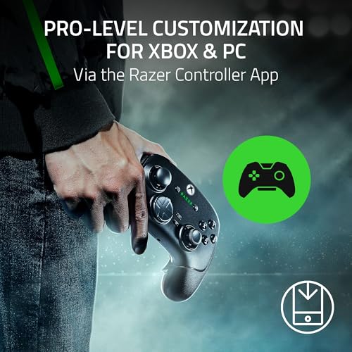 Razer Wolverine V3 Pro Wireless Gaming Controller: Licensed for Xbox Series X|S, Xbox One, Windows PC - 6 Remappable Buttons - Fast Triggers