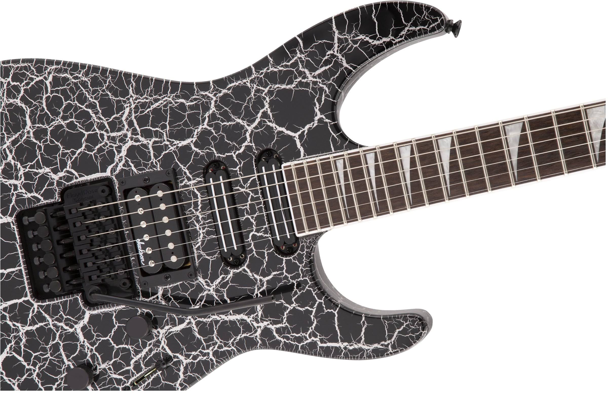 Jackson x Series Soloist SL3X DX Crackle Electric Guitar Silver