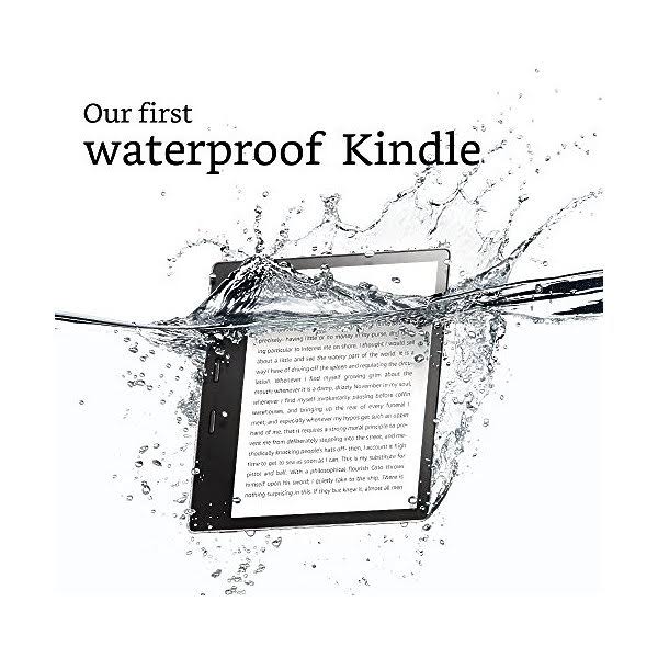 Amazon Kindle Oasis E-Reader - 7x22 High-Resolution Display 300 PPI Waterproof 32 GB Wi-Fi International Version 53-006479