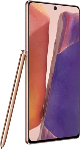 Samsung Electronics Galaxy Note 20 5G Unlocked Android Cell Phone | US Version | 128GB of Storage | Mobile Gaming Smartphone | Long-Lasting Battery |