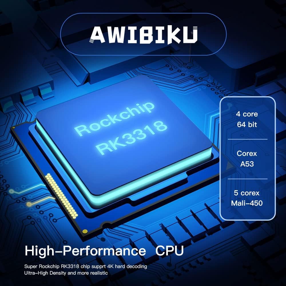 2022 Newest Android 11.0 TV Box, Android Box 4GB RAM 32GB ROM RK3318 Quad-core Smart Android TV Box 64bit
