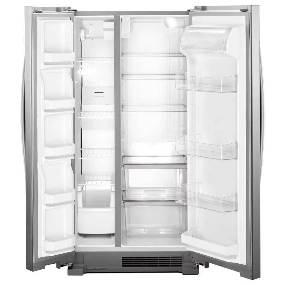 WHIRLPOOL WRS312SNHM  SIDE BY SIDE FREESTANDING REFRIGERATOR White
