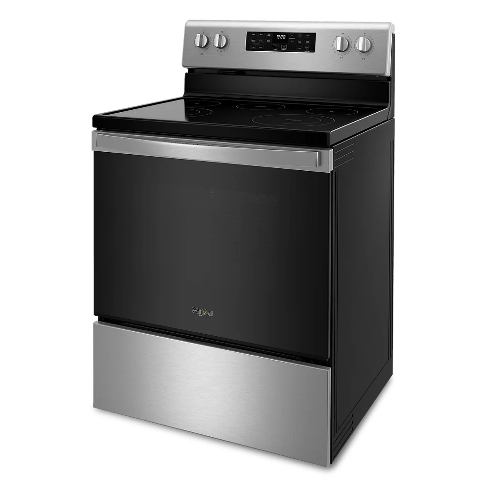 Whirlpool WFE535S0LS 5.3 Cu. Ft. Stainless Freestanding Electric Convection Range