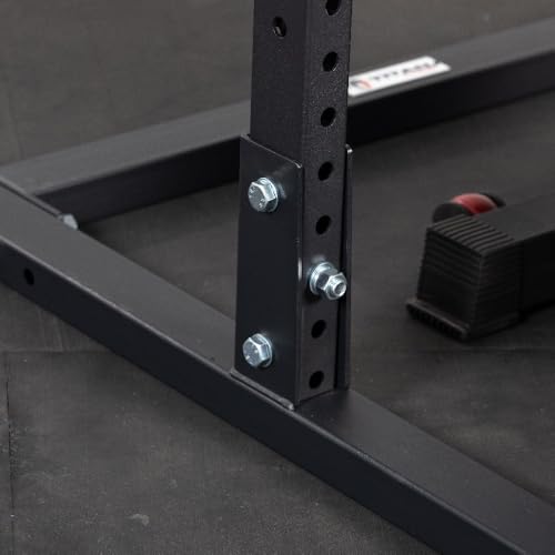 Titan Fitness T-3 Series Short Squat Stand 72" Reinforced J-Hooks