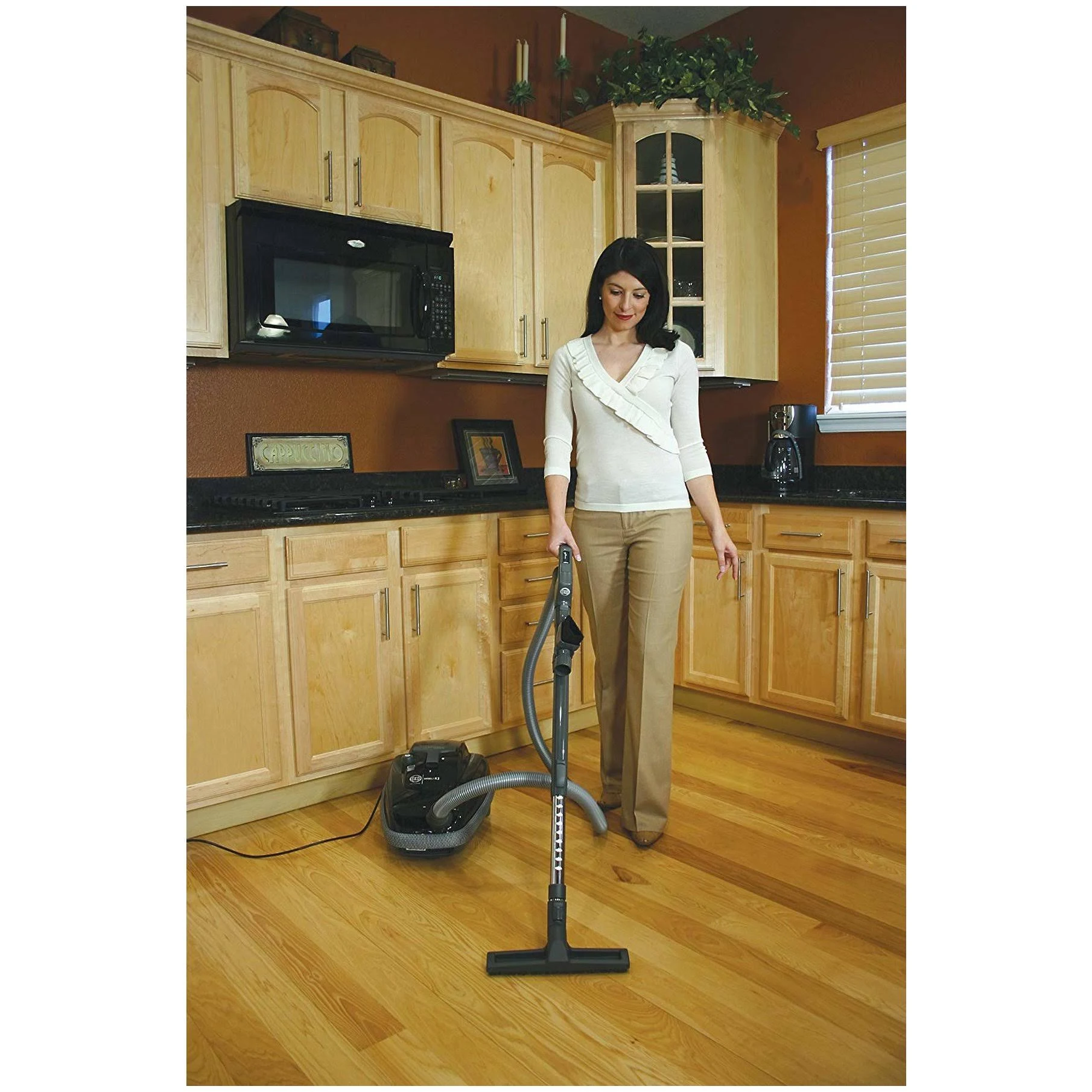 Sebo Airbelt K3 Canister Vacuum Cleaner with ET-1 PowerHead - Black