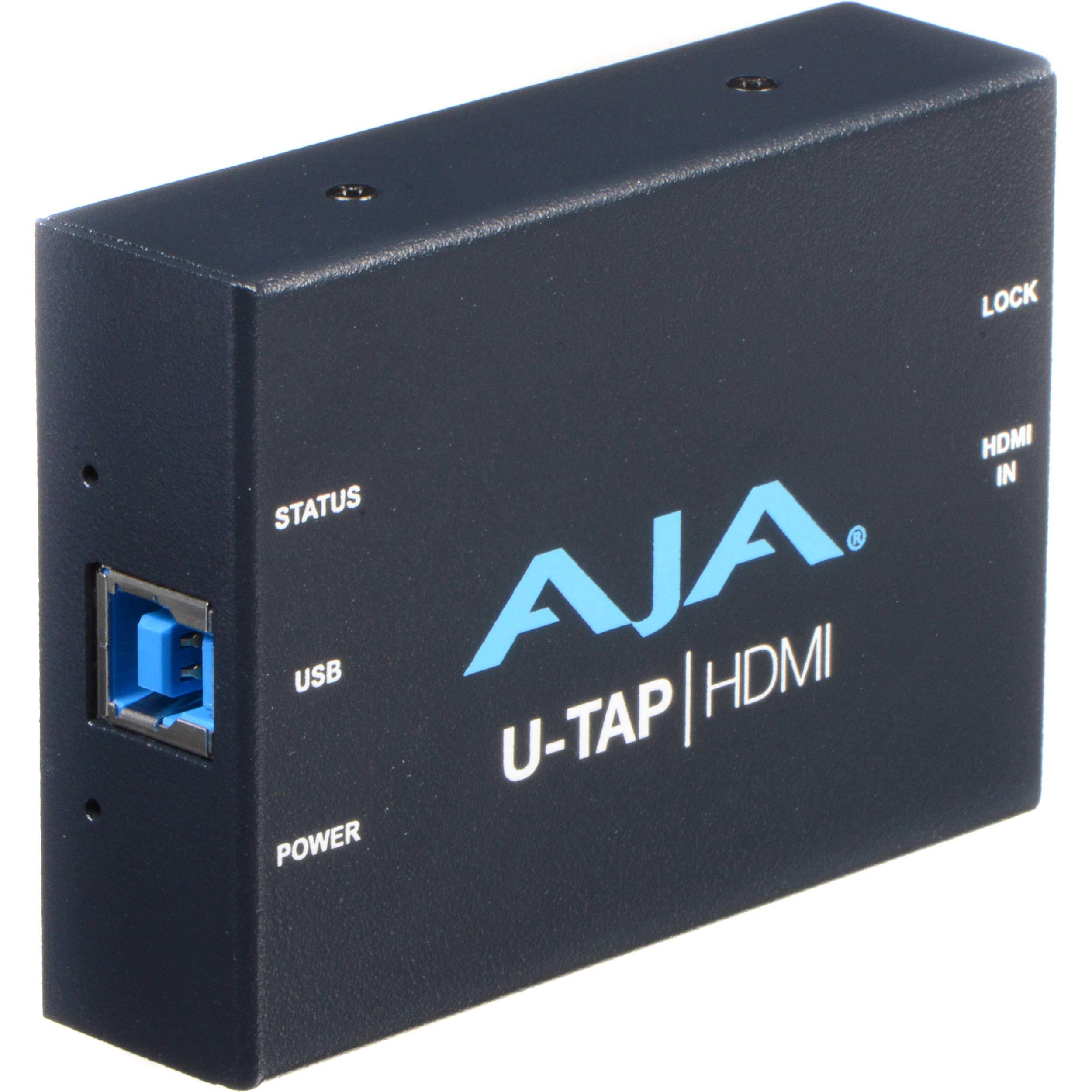 Aja U-TAP USB 3.1 Gen 1 Powered HDMI Capture Device