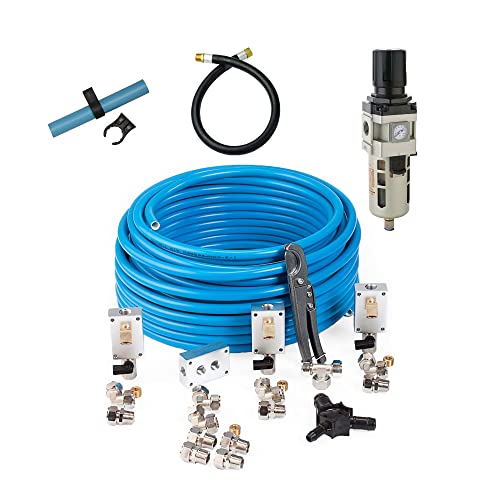 MaxLine Semi Flexible Compressed Air Tubing Accessories Master Kit - Smart Home Appliances