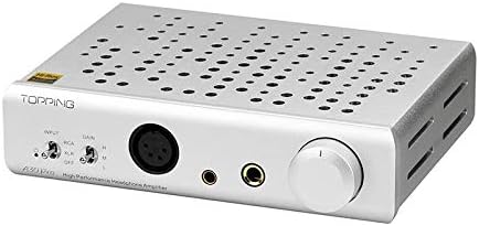 Topping A30 Pro NFCA Headphone Amplifier OPA1656 4PIN XLR 4.4MM 6.35MM Output Balanced Input Amplifier (Silver)