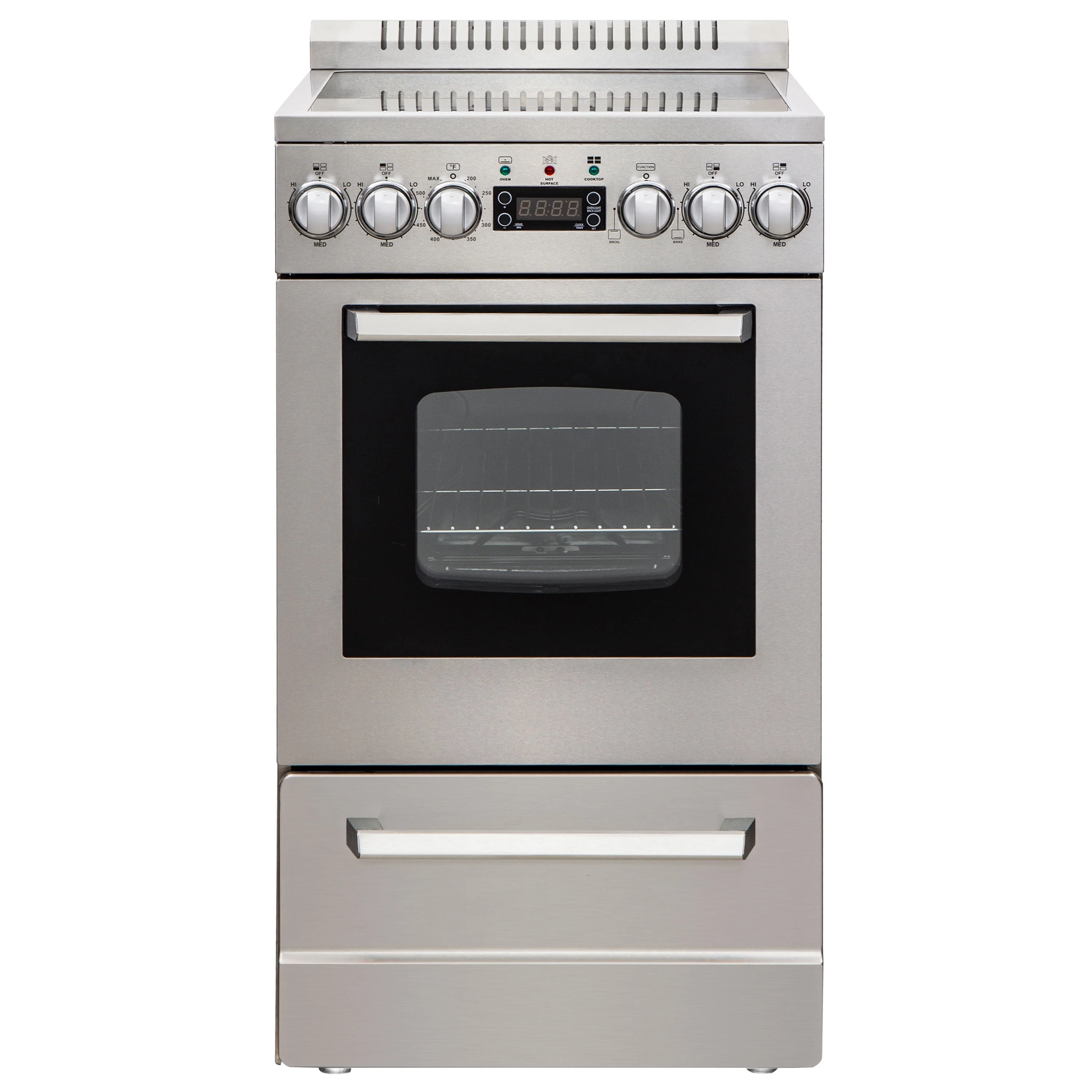 Avanti DER20P3S 2.0 Cu. Ft. ELITE Series Stainless Electric Range