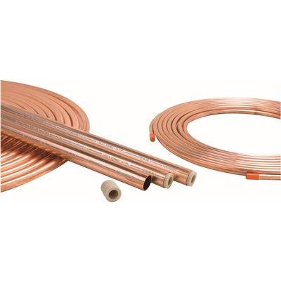 Mueller Industries AC14020 1-5/8 in. O.D. x 20 ft. Hard Copper ACR Tubing - Megean