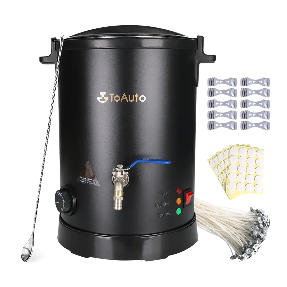 TOAUTO WMF-8L Large Wax Melter for Candle Making