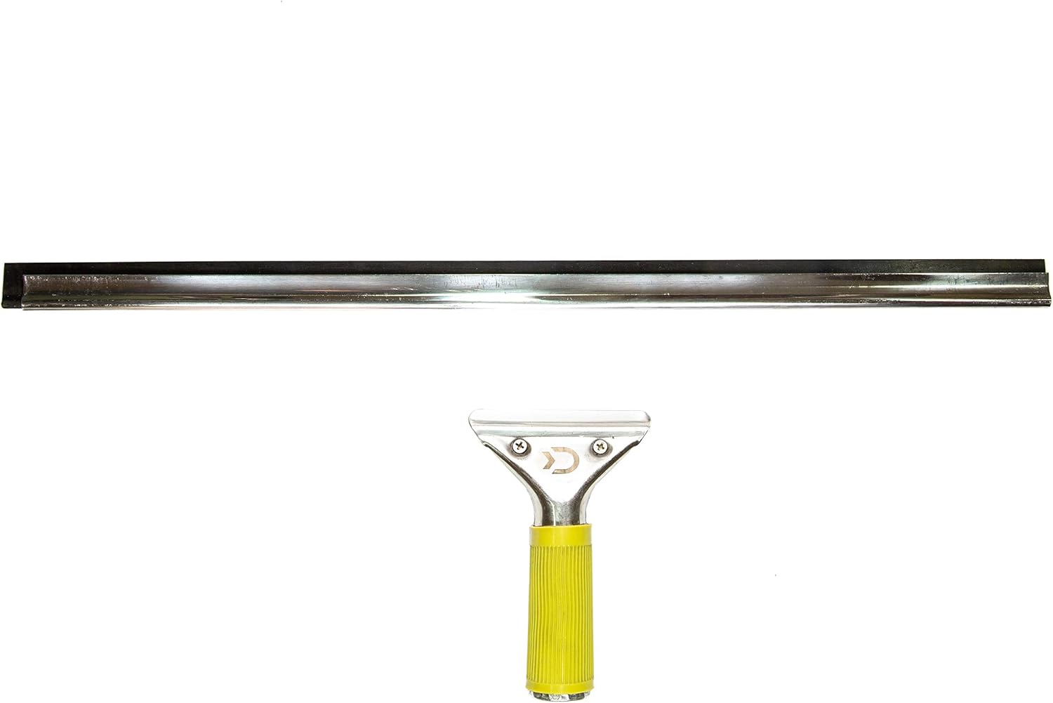 DocaPole 7-30 Foot Extension Pole + 20” Pro Window Squeegee with Removable Blade | Professional Tool for Keeping Windows Clean | Cleaner for Window