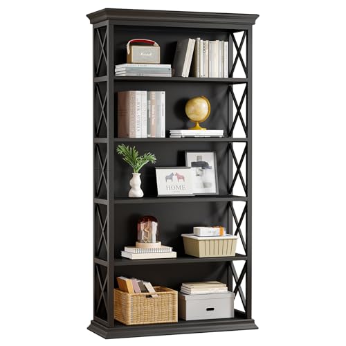 Tribesigns 6-Tier Bookcase, 71 Inches Industrial Bookshelves and Bookcases