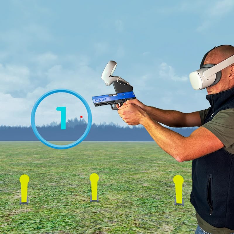 GAIM Complete Virtual Reality Simulator | Hunting and Sport Shooting | Laminate Stock Edition