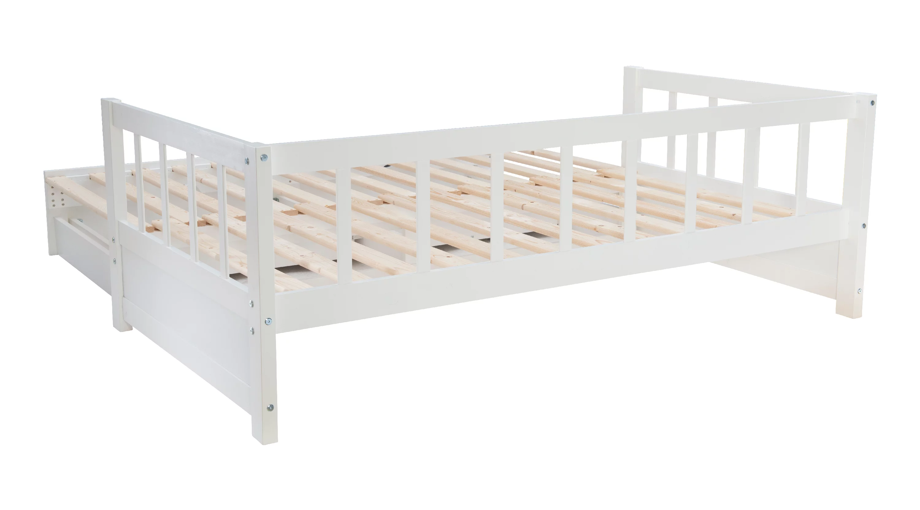Galewood 2-Drawer Convertible Twin to King Daybed, White