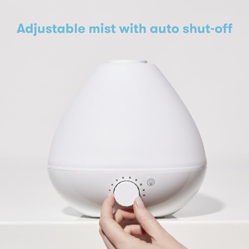 Frida Baby 3-in-1 Cool Mist Humidifier for Baby with Diffuser + Nightlight, Baby Humidifier for Bedroom, Nursery + Large Rooms, Quiet, Auto Shut Off