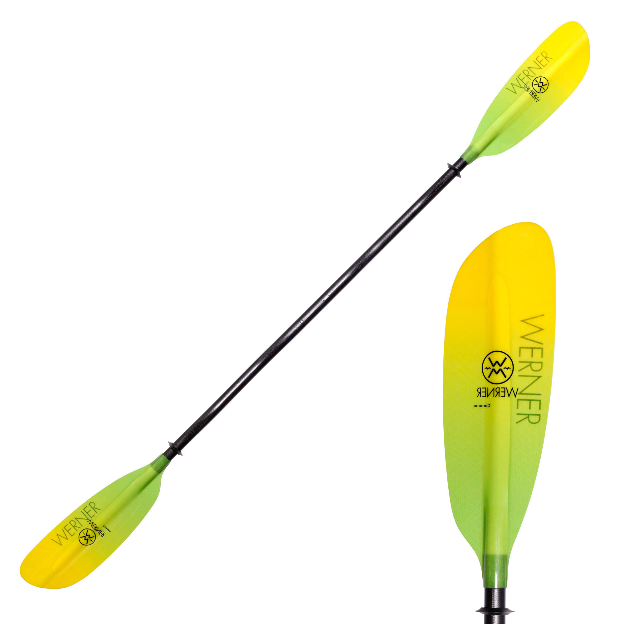 Werner Camano Straight Shaft Kayak Paddle