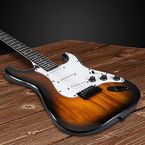 LyxPro Electric Guitar 39" inch Complete Beginner Starter kit Full Size with 20w Amp, Package Includes All Accessories, Digital Tuner, Strings, Picks
