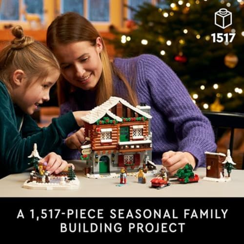 LEGO Icons Alpine Lodge Model Building Set - Collectible DIY Kits for Adults, Ages 18+