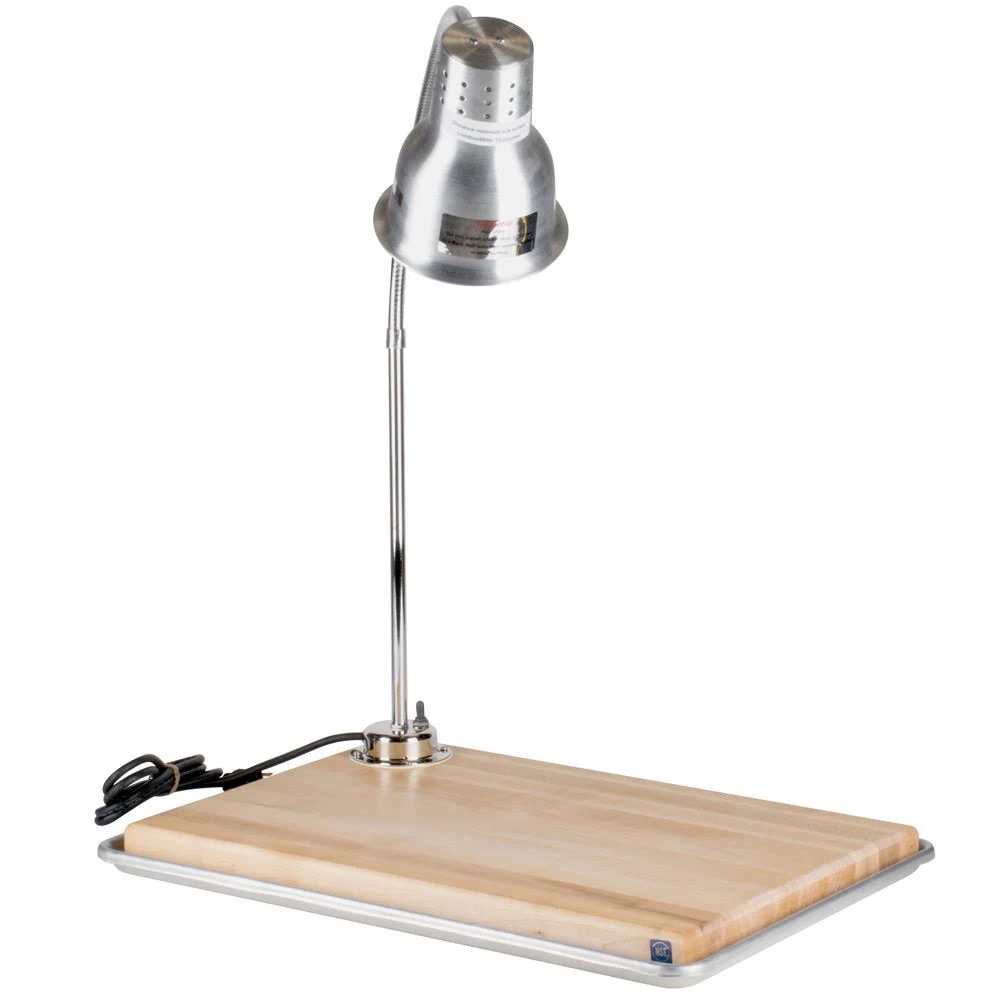 Carlisle Aluminum 39 inch Single Arm FlexiGlow Heat Lamp with Board
