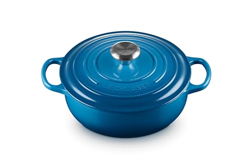 Le Creuset Enameled Cast Iron Signature Sauteuse Oven, 3.5 qt., Cerise