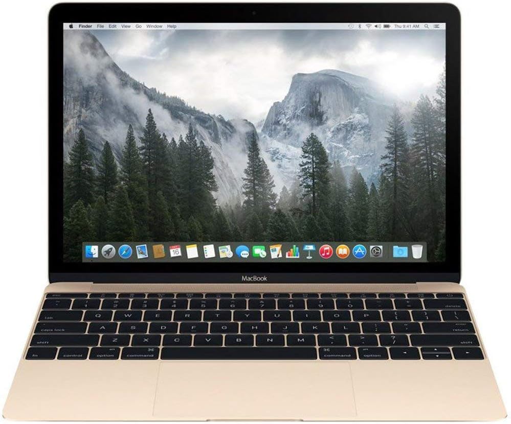 Apple Macbook Retina Display Laptop (12 Inch Full-HD LED Backlit IPS Display, Intel Core M-5Y31 1.1GHz up to 2.4GHz, 8GB RAM, 256GB SSD, Wi-Fi