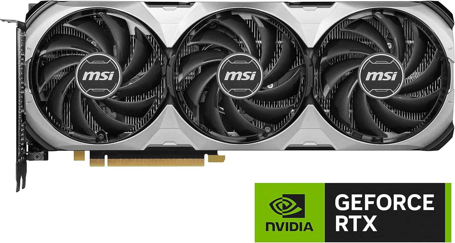 MSI Gaming GeForce RTX 4060 Ti 8GB GDRR6 Extreme Clock: 2580 MHz 128-Bit HDMI/DP Nvlink TORX Fan 4.0 Ada Lovelace Architecture Graphics Card (RTX