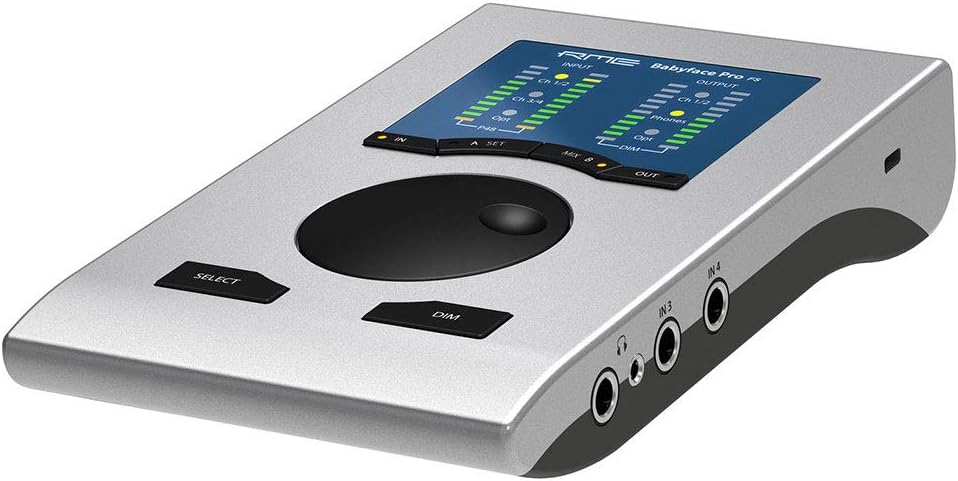 RME Babyface Pro FS 24-Channel Audio Interface with Electro-Voice RE320 Broadcast Microphone & Boom Arm Bundle