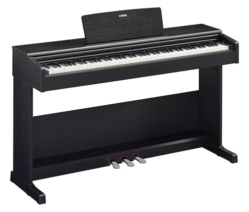 Yamaha Arius, 88-Key Weighted Action Digital Beginner and Intermediate Players, Dynamic Response, Grand Piano Sound, 3-Pedal Unit, Upright Design