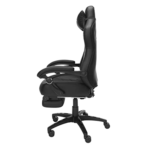 RESPAWN 110 Pro Gaming Chair - Gaming Chair with Footrest, Reclining Gaming Chair, Video Gaming Computer Desk Chair, Adjustable Desk Chair