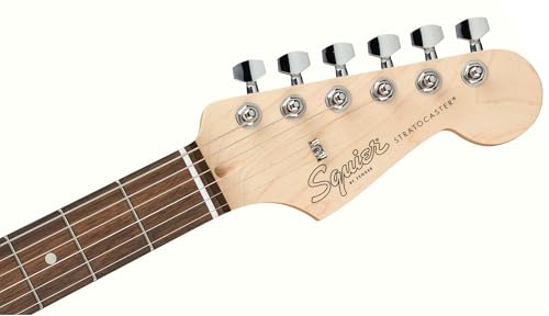 Fender Squier Stratocaster - Torino Red Bundle with Amplifier, Gig Bag, Strap, Instrument Cable, Picks, and Austin Bazaar Instructional DVD