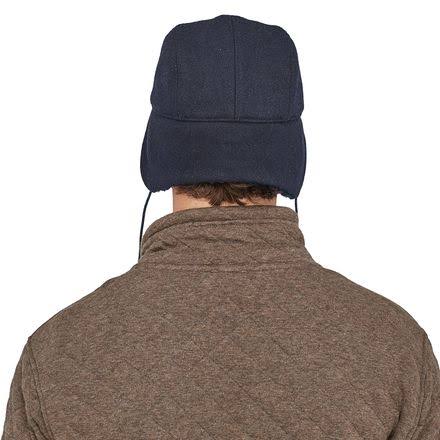 Patagonia Recycled Wool Ear Flap Cap - Classic Navy