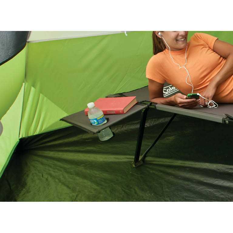 Coleman Cot Pack Away W/Side Table - Sports Supplies Online Store