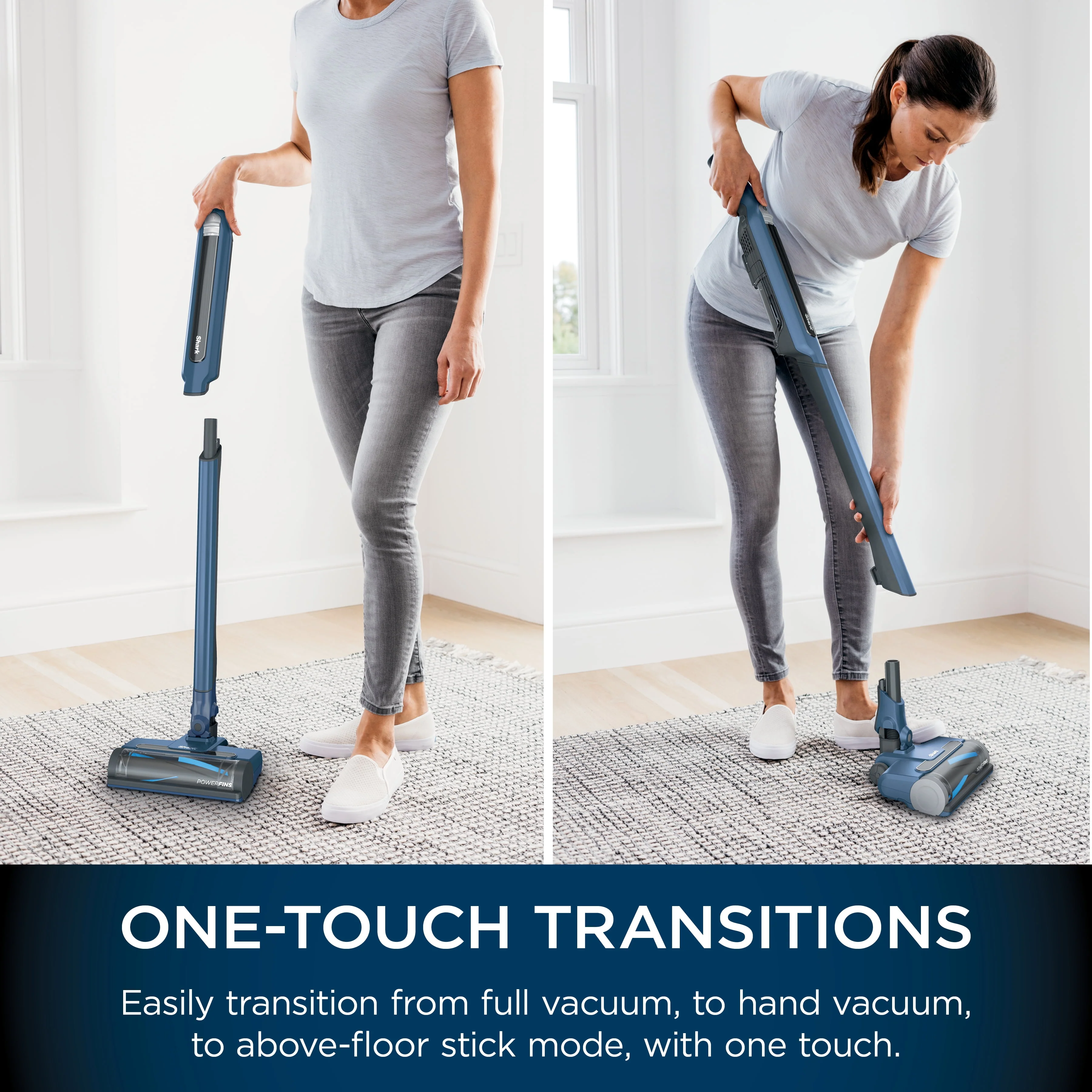 Shark WANDVAC System Ultra-Lightweight Powerful Cordless 3-in-1 Stick Vacuum Cleaner, WS630
