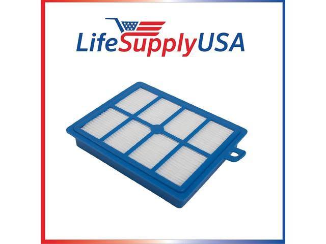 LifeSupplyUSA 50 Pack HEPA Filter for Electrolux Eureka H12 and Oxygen Canister EL-6985 39938-8