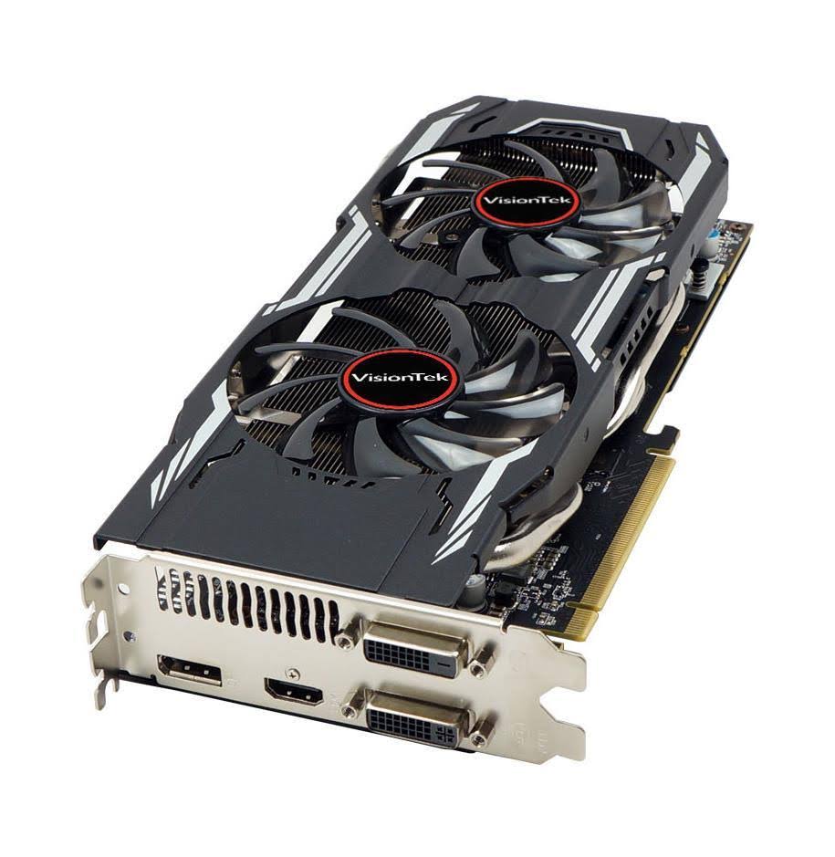 Visiontek Radeon R9 380x Graphic Card - 4 GB GDDR5 - PCI Express 3.0 x16 - 256 Bit Bus Width - Crossfire - Fan Cooler - DirectX