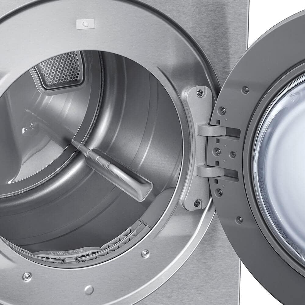Samsung DVE53BB8700T 7.6 Cu. Ft. Bespoke Stainless Steel Ultra Capacity Smart Electric Dryer