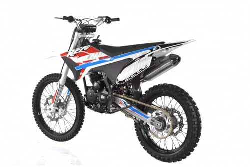 HHH Apollo RFN Thunder Proactive 250 Dirtbike 5 Speed 250cc Bike Racing Dirt Bike (Blue)