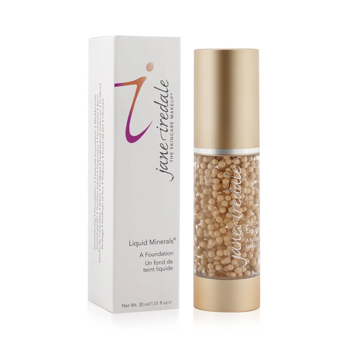 Jane Iredale Liquid Mineral A Foundation - Warm Silk  30ml/1.01oz