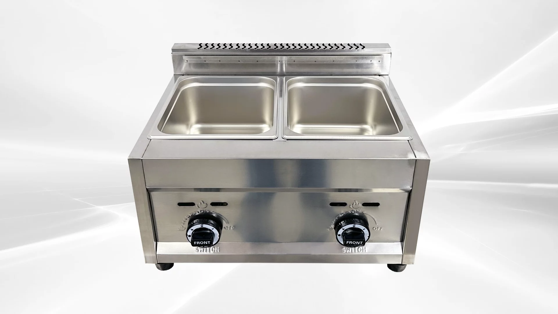 7 gallon Commercial Countertop Double Deep Fryer