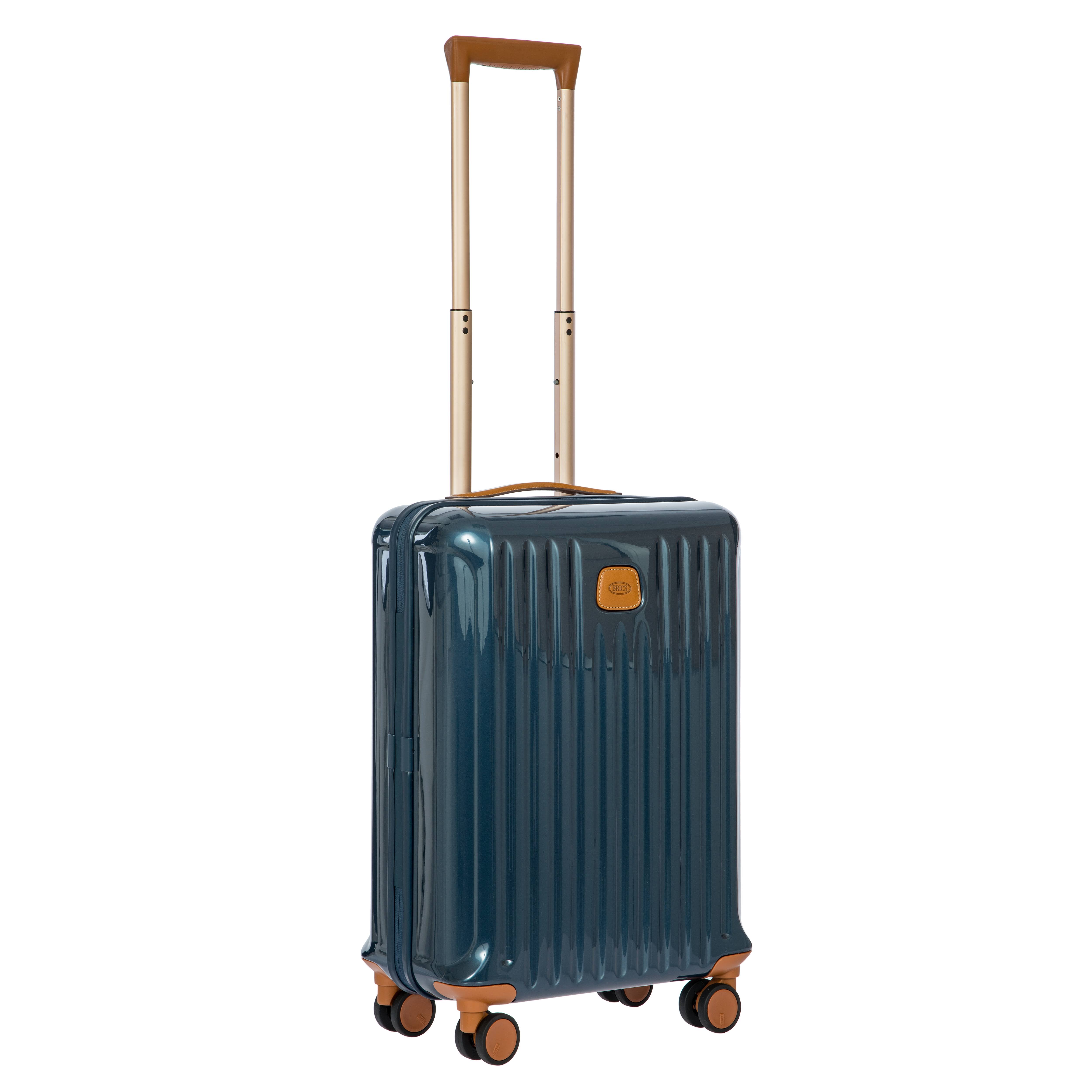 Bric&s Capri 21x22 Carry on Spinner Night Blue