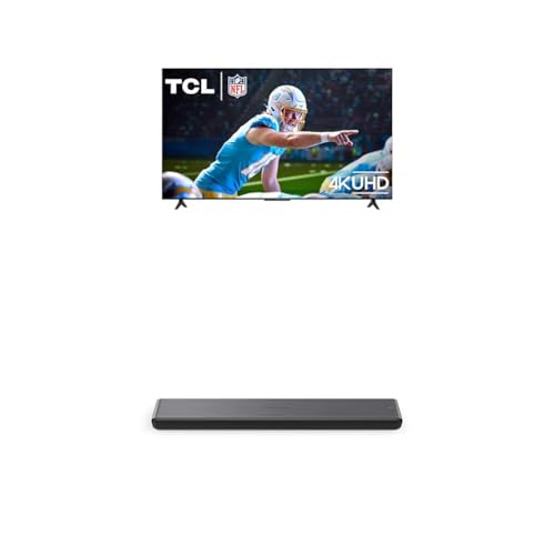 TCL 55-Inch Class S5 UHD 4K LED Smart TV with Fire TV (55S551F, 2024 Model), Dolby Vision, HDR PRO+, Dolby Atmos, Alexa Built-in with Voice Remote