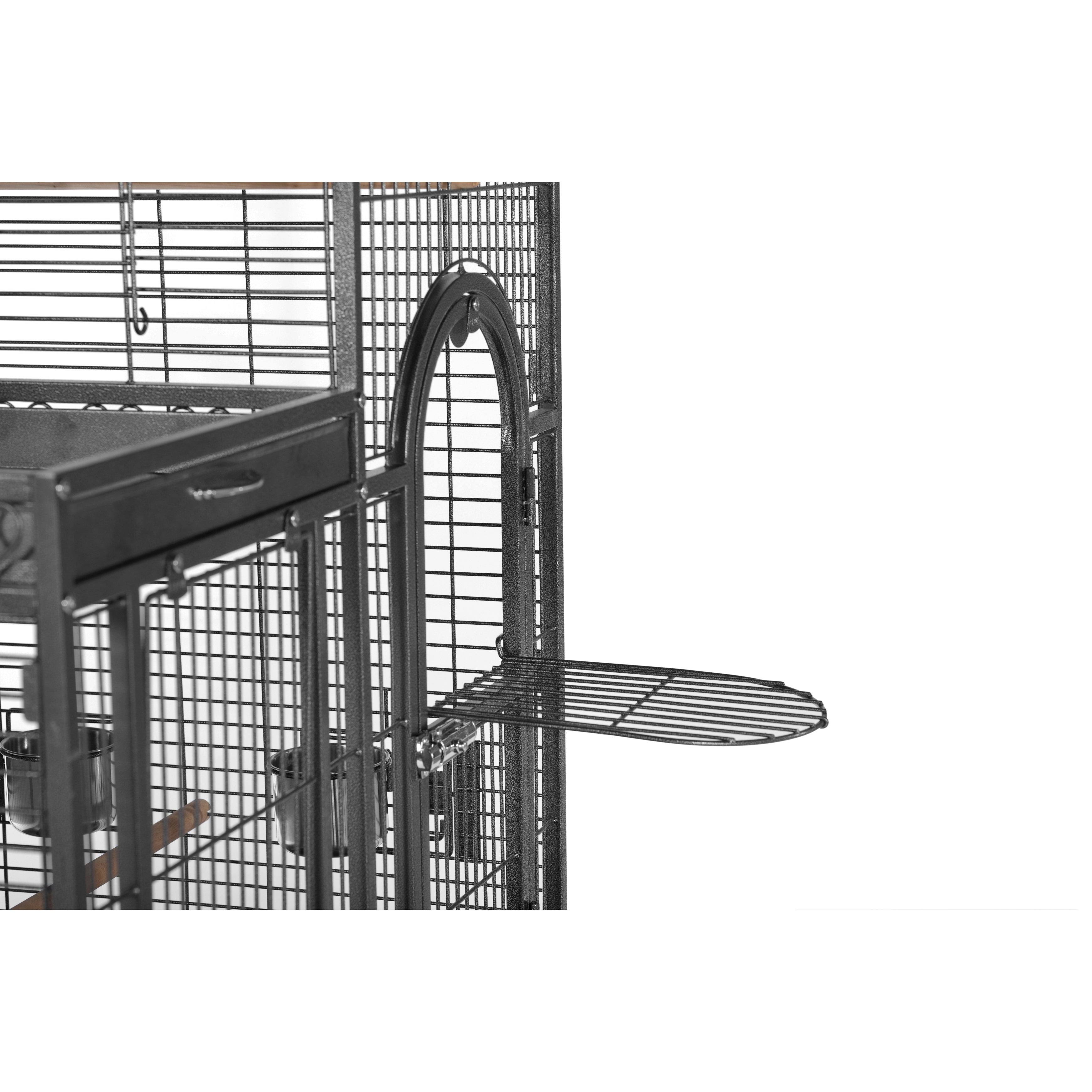 Prevue Pet Deluxe Parrot Bird Cage with Playtop