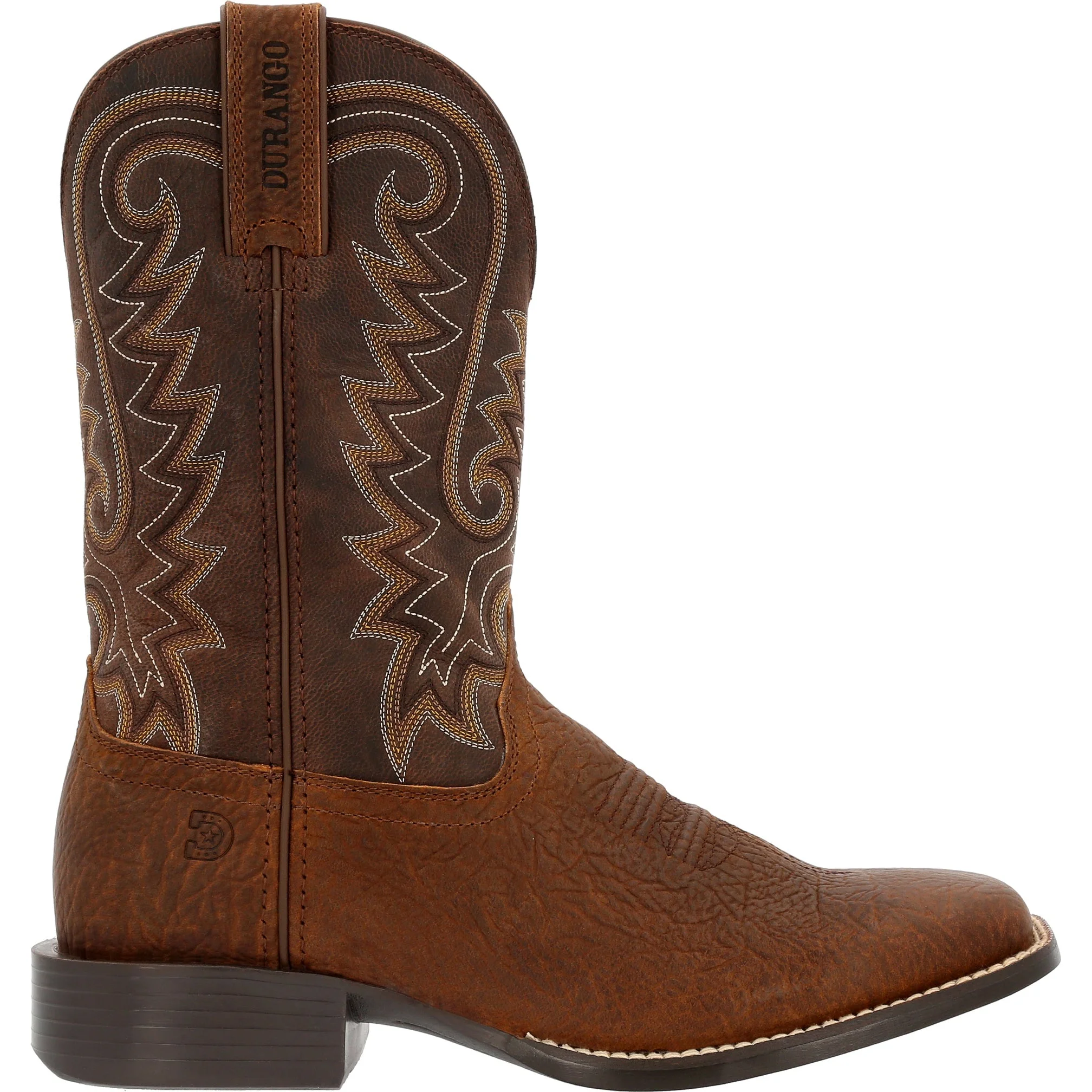 Durango Men's Westward Western Performance Boot Broad Square Toe Dark Brown 13 EE  US - Curated Treasures Market