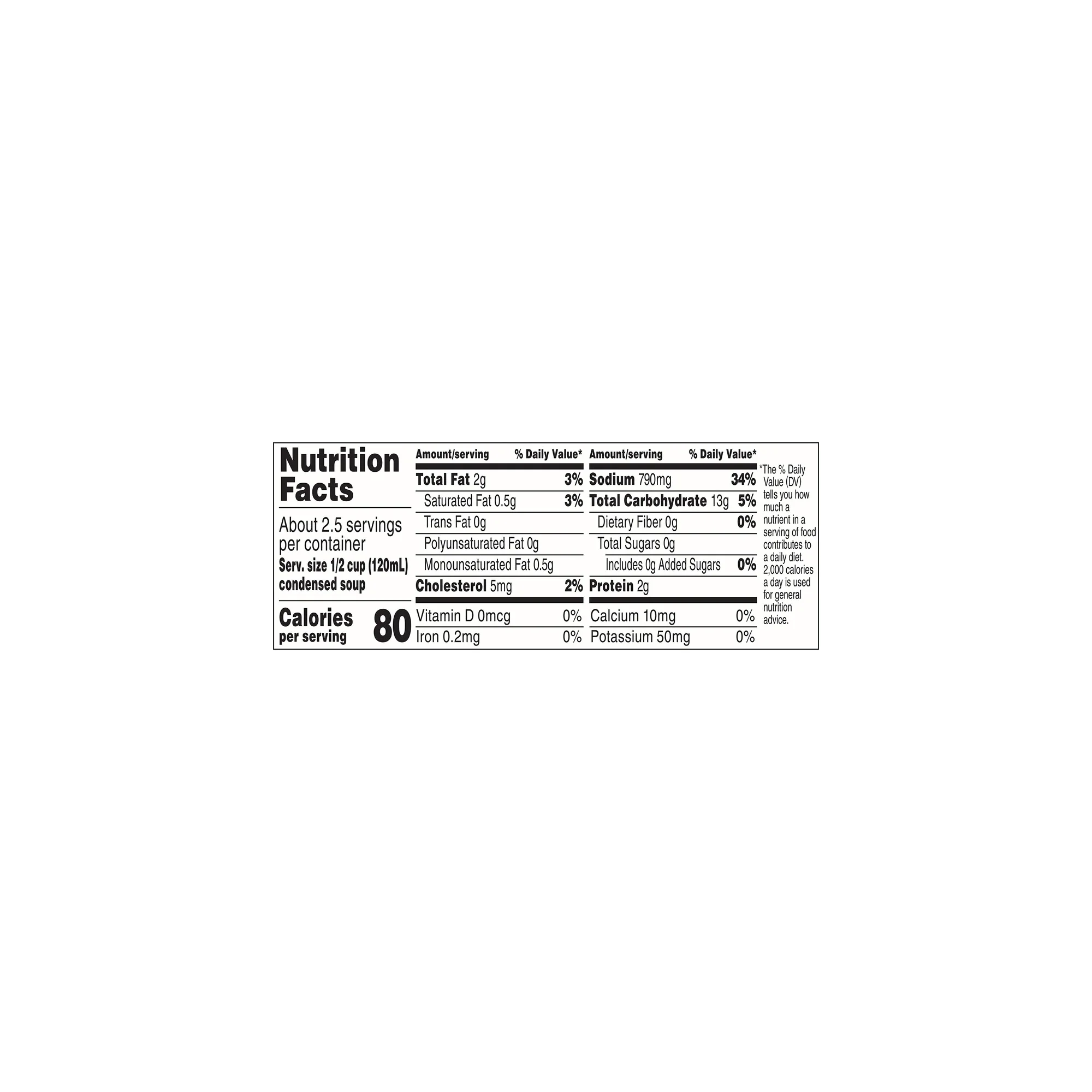 Campbell's Condensed Chicken with Rice Soup, 10.5oz (Pack of 6)